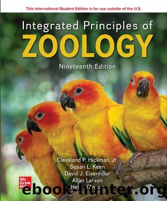 INTEGRATED PRINCIPLES OF ZOOLOGY, NINETEENTH EDITION by Cleveland P. Hickman Susan L. Keen Allan Larson and Helen I’Anson