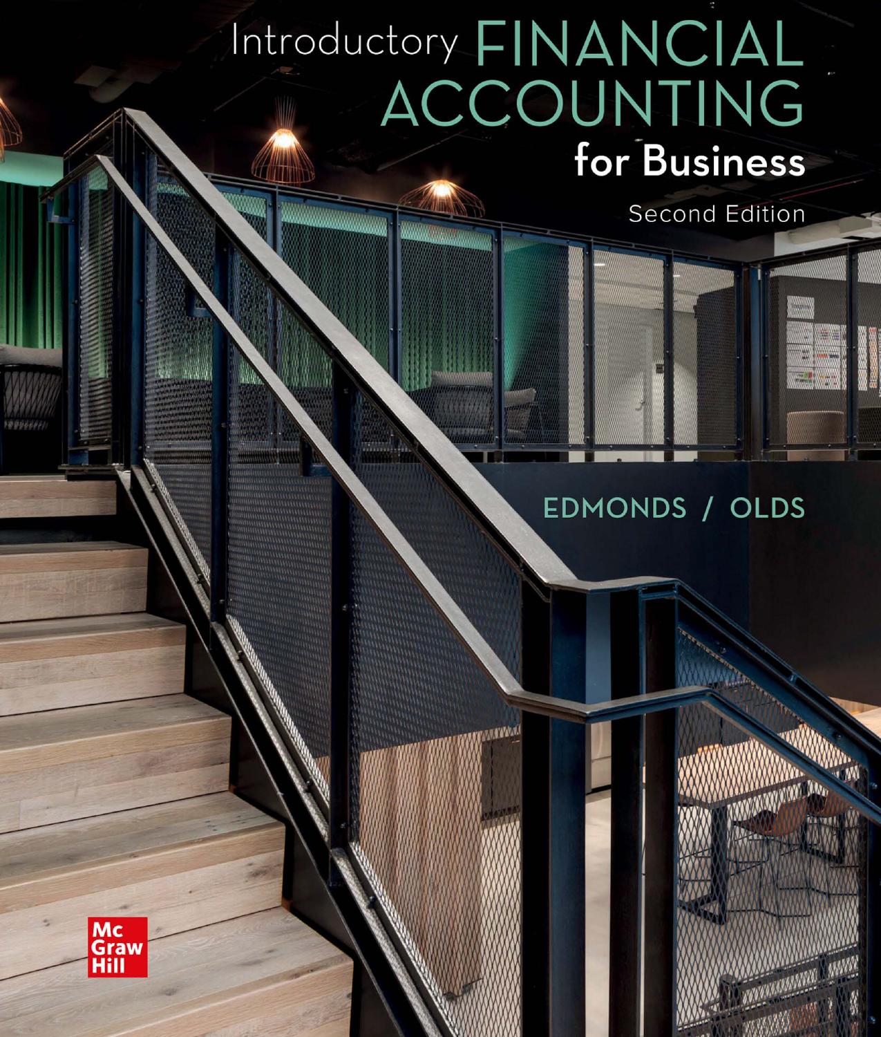 INTRODUCTORY FINANCIAL ACCOUNTING FOR BUSINESS by Mark A. Edmonds Jennifer E. Edmonds Philip R. Olds