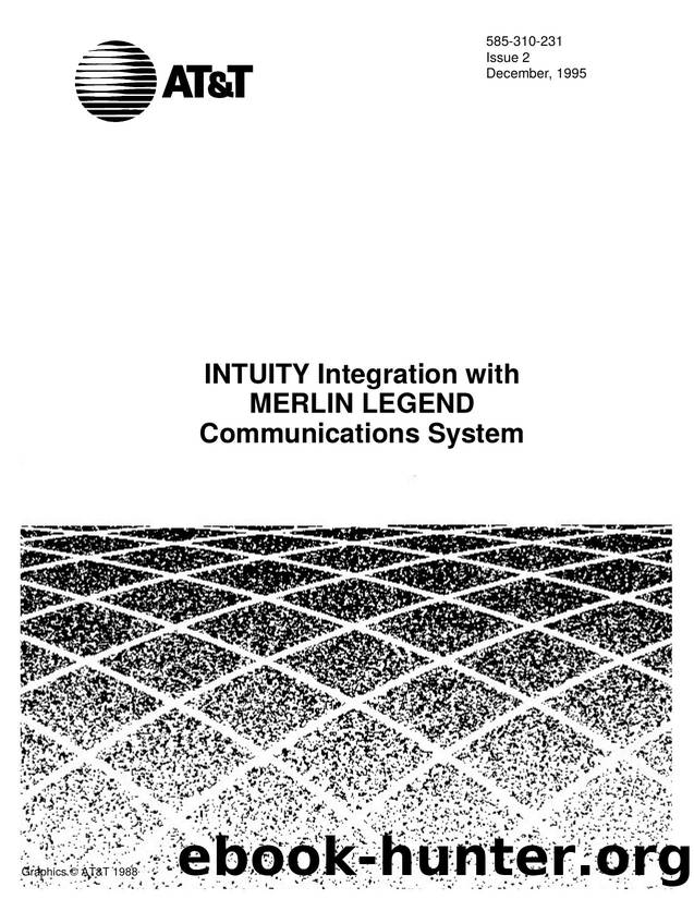 INTUITY Integration with Merlin Legend Issue 2 by EZ Manuals