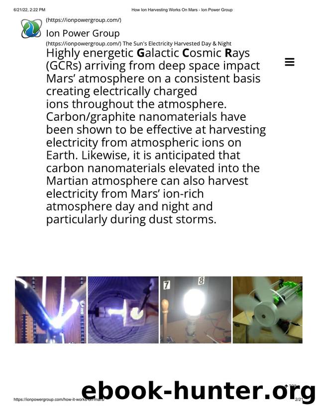 ION POWER GROUP  Mars by Ion Power Group