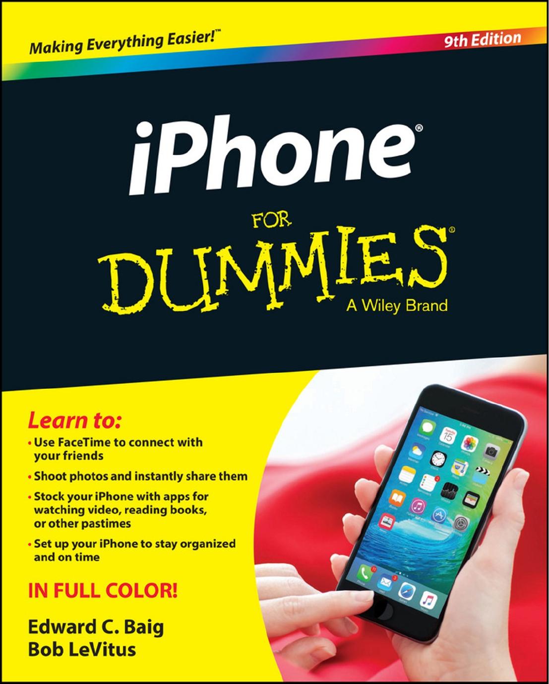 IPhone For Dummies, 9th Edition by Baig Edward C; LeVitus Bob