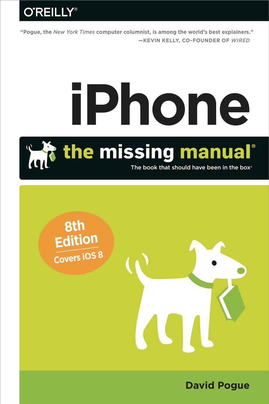 IPhone: The Missing Manual by David Pogue