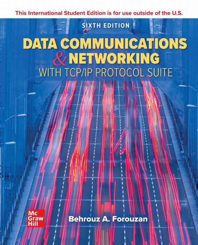 ISE Data Communications & Networking with TCP/IP Protocol Suite by Behrouz A. Forouzan