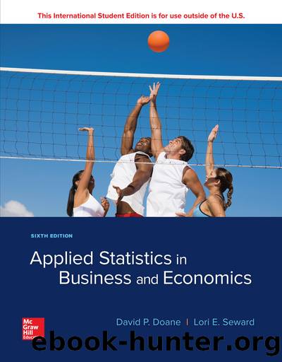 ISE EBook Online Access for Applied Statistics in Business and Economics by Doane David; Seward Lori; & Lori E. Seward