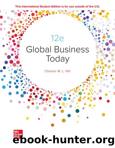 ISE EBook Online Access for Global Business Today by HILL;