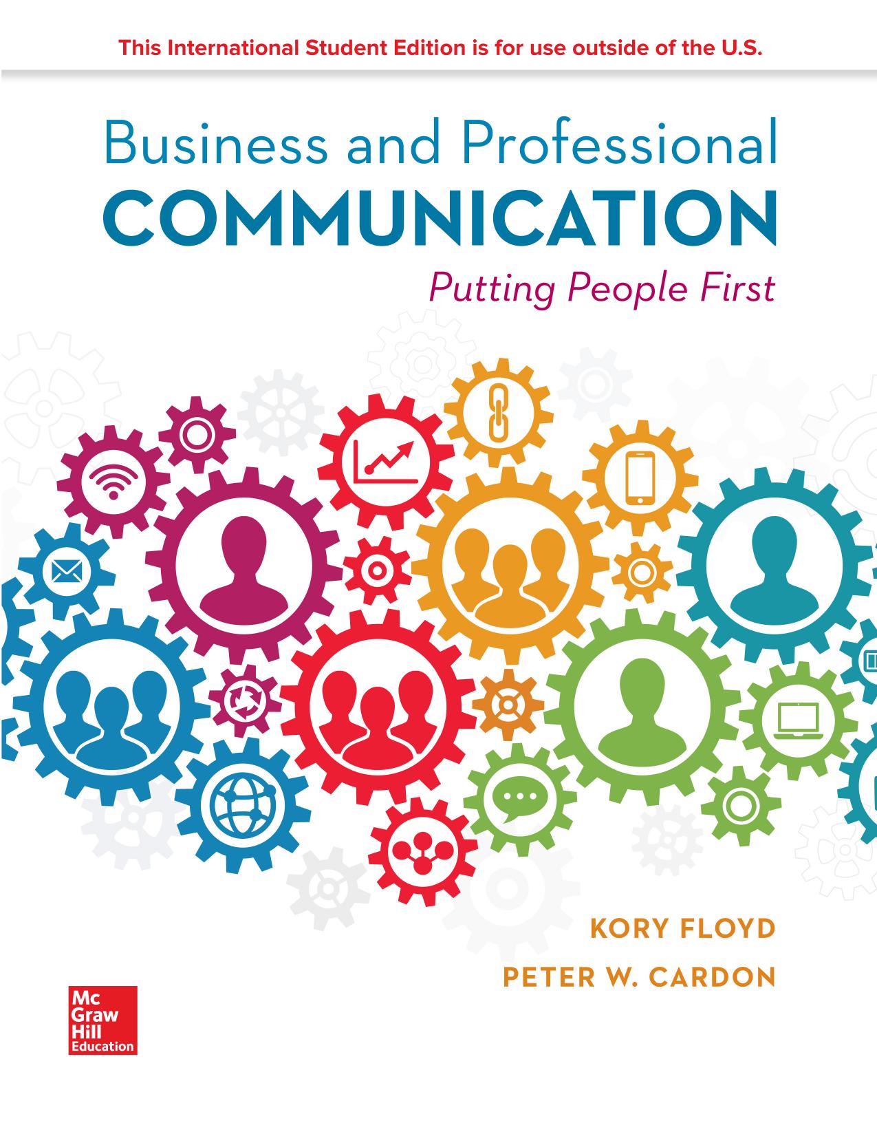 ISE EBook for Business and Professional Communication by Kory Floyd;Peter Cardon;