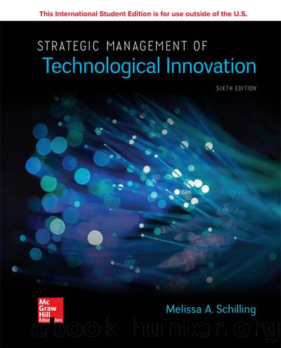ISE EBook for Strategic Management of Technological Innovation by Schilling Melissa;