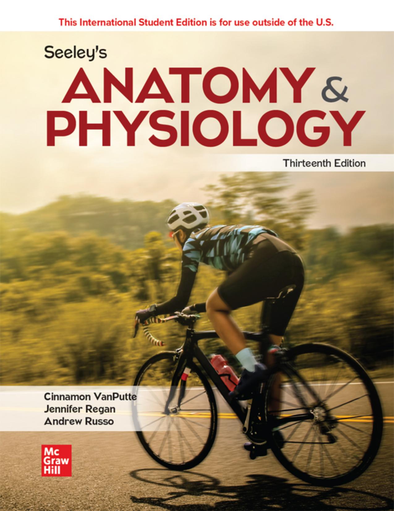 ISE Seeley's Anatomy & Physiology 13th ISE edition by Cinnamon VanPutte Jennifer Regan Andrew F. Russo Dr
