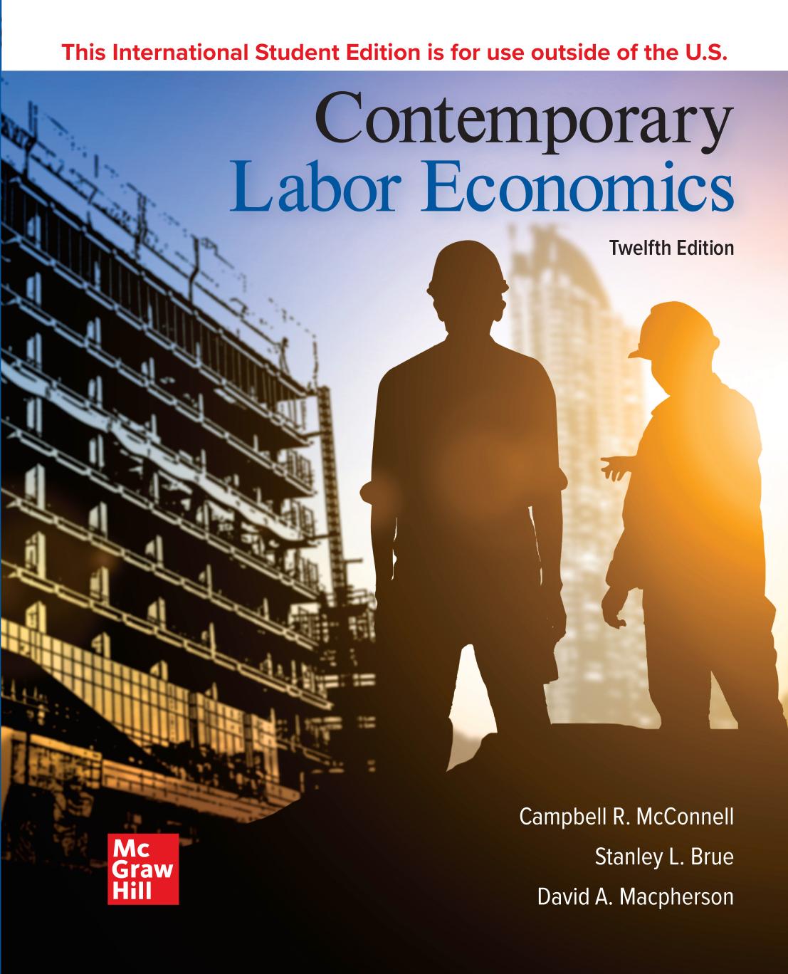 ISE eBook for Contemporary Labor Economics by MCCONNELL