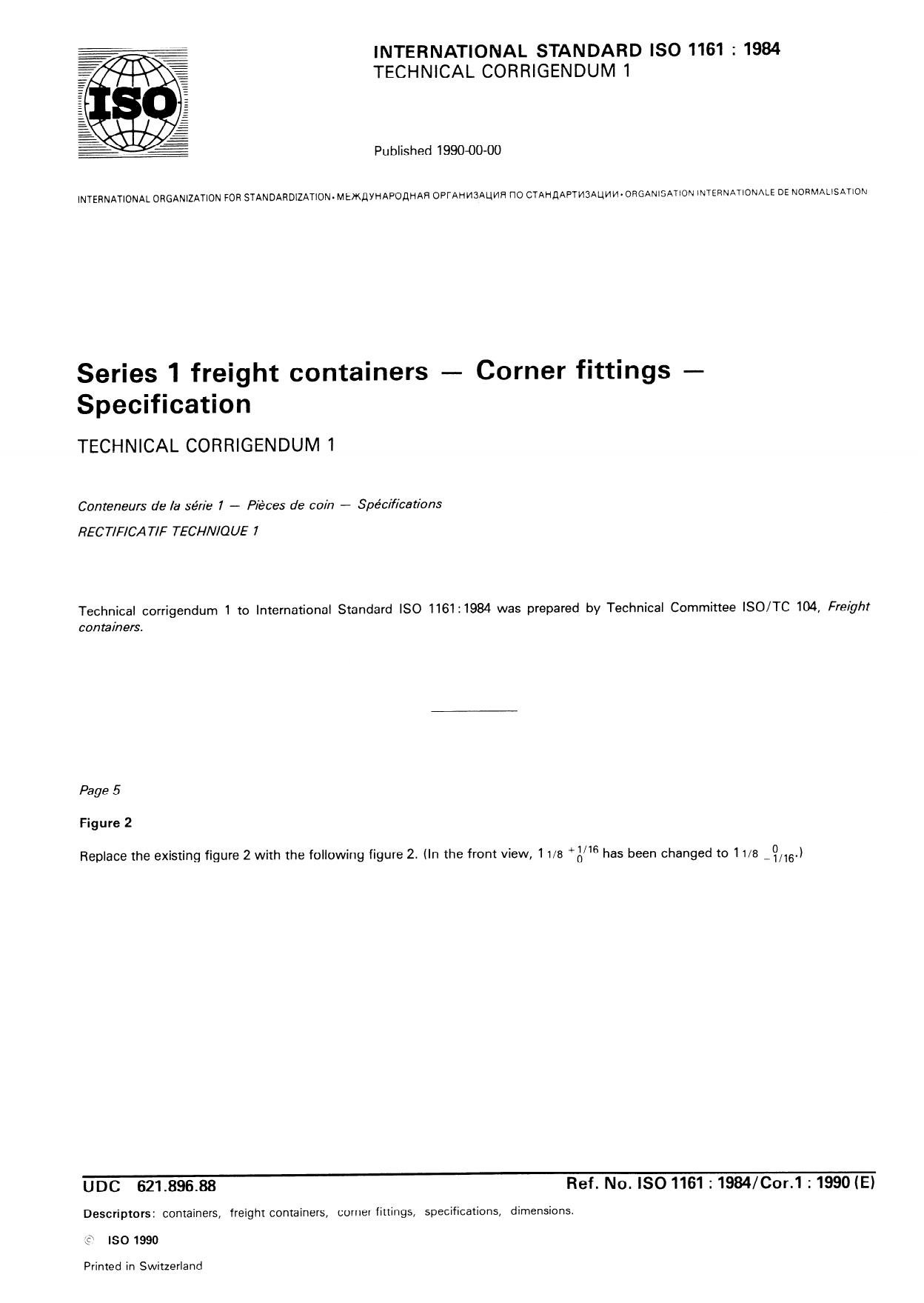 ISO 01161-1984 cor1-1990 by Administrator