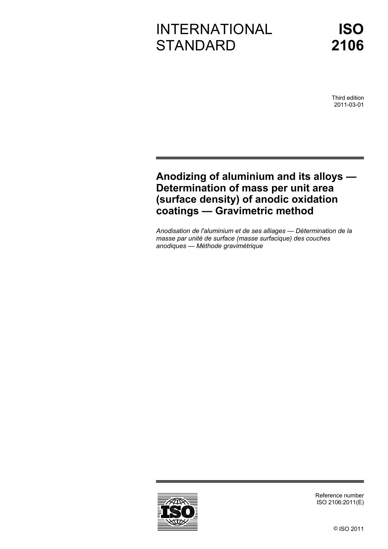 ISO 2106.2 (E) by Andreetta