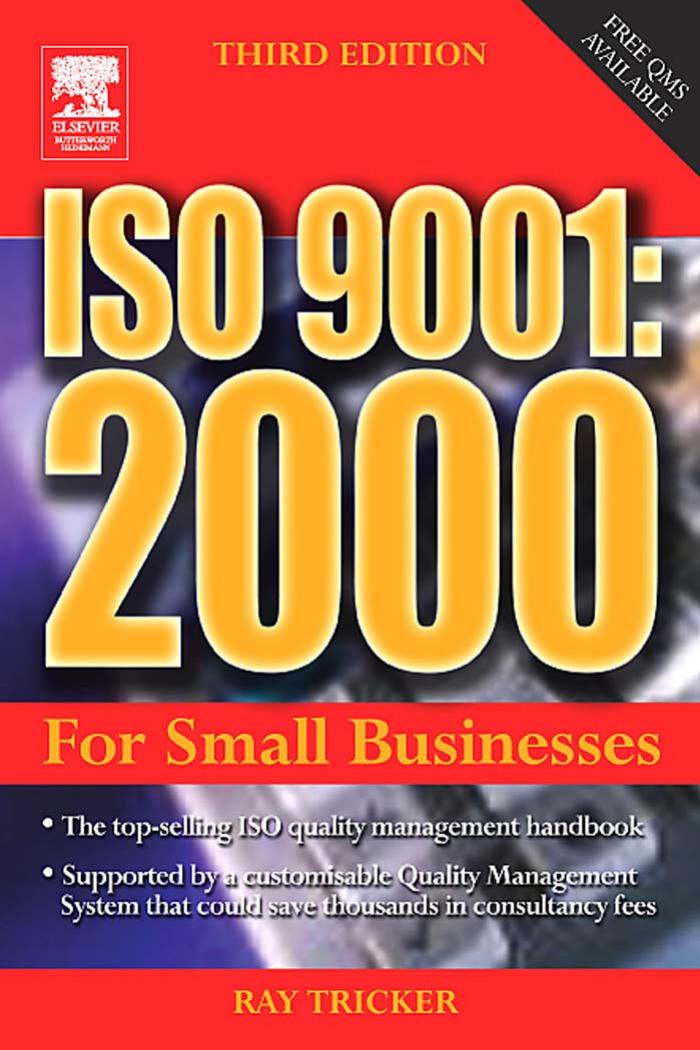 ISO 9001:2000 for Small Businesses by Ray Tricker