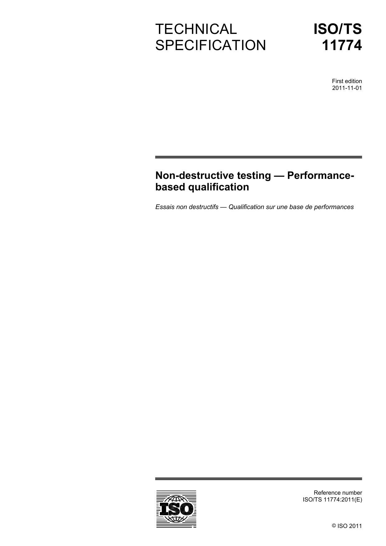 ISO TS 11774-2011 by GARCIA Miguel