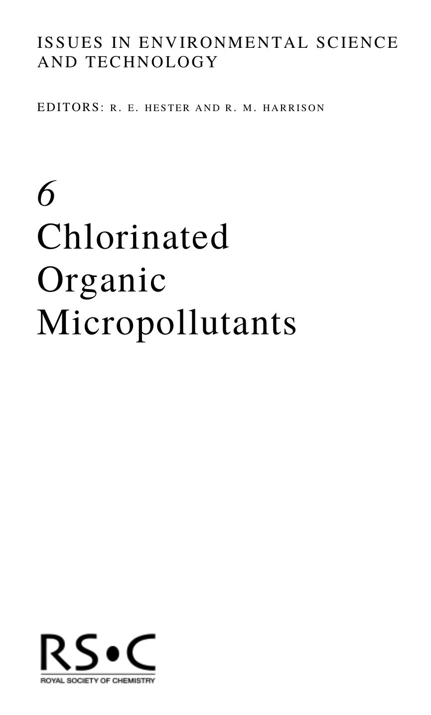 ISSUES IN ENVIRONMENTAL SCIENCE by TOWNERG