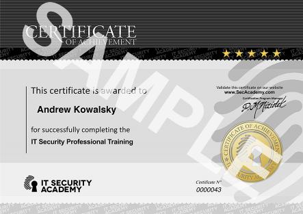 IT Security Academy - Online Examination Centre by IT Security Academy - Online Examination Centre