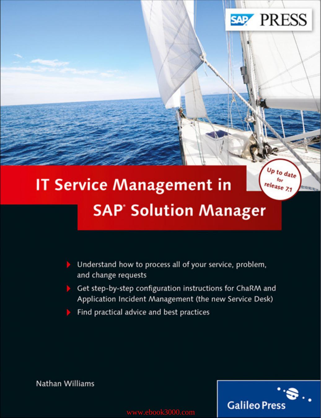 IT Service Management in SAP Solution Manager by Unknow