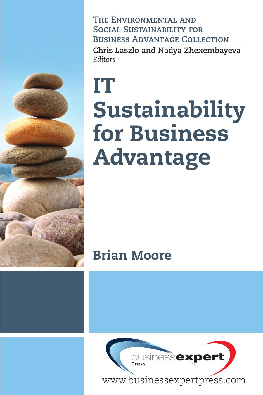 IT sustainability for business advantage by Moore Brian