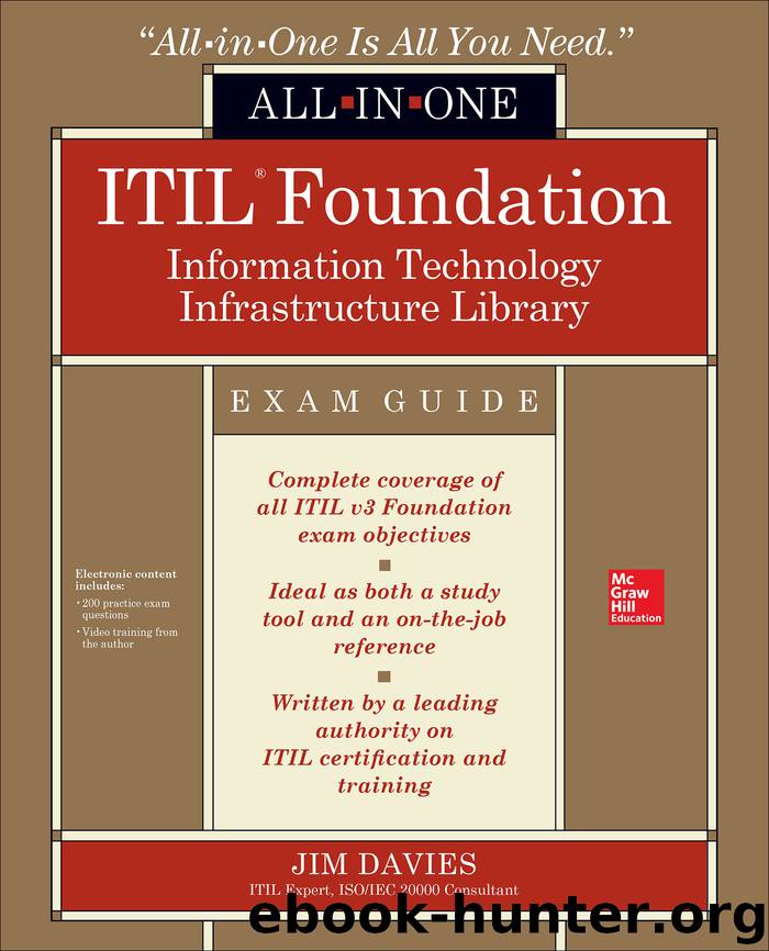 ITIL Foundation All-in-One Exam Guide by Jim Davies