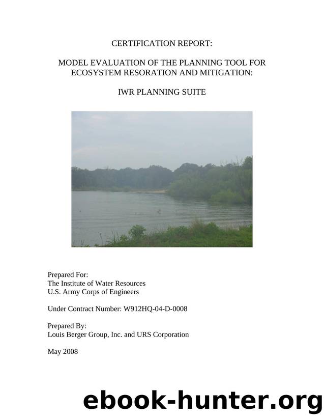IWR Planning Suite by Judith_Walker