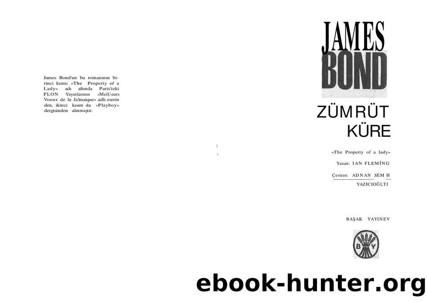 Ian Fleming by Zumrut Kure