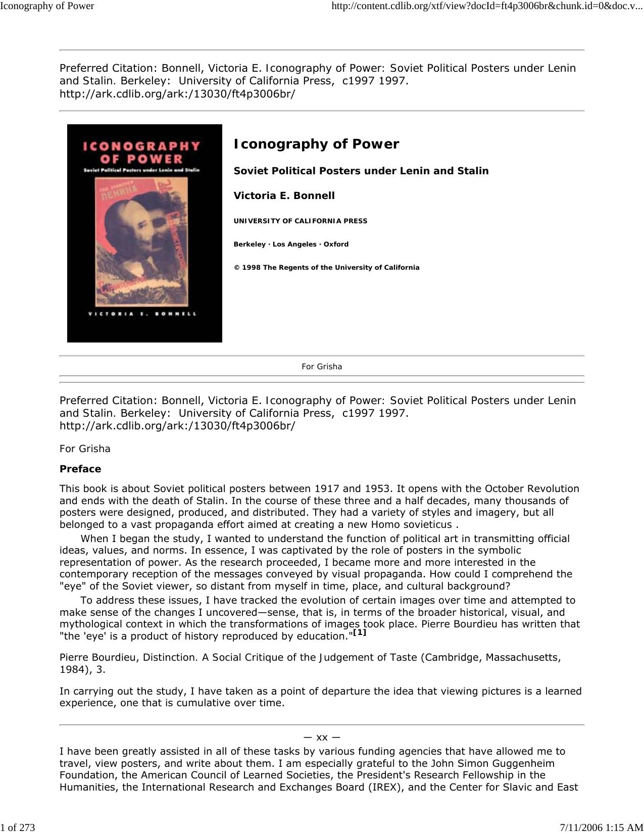 Iconography of Power by Master Clark