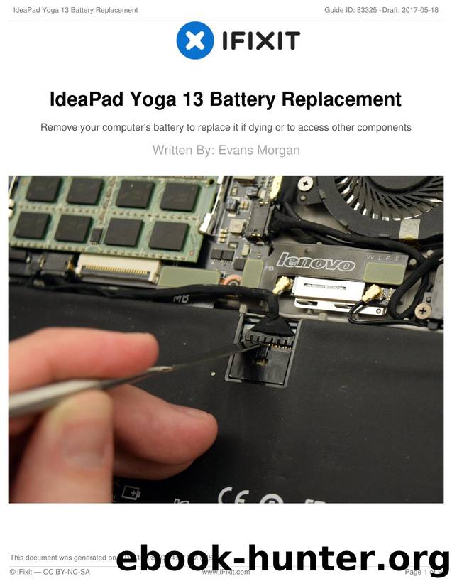 IdeaPad Yoga 13 Battery Replacement by Unknown