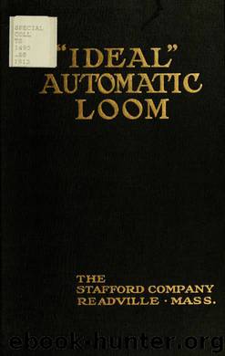 Ideal" automatic loom by Stafford Company (Readville Mass.)