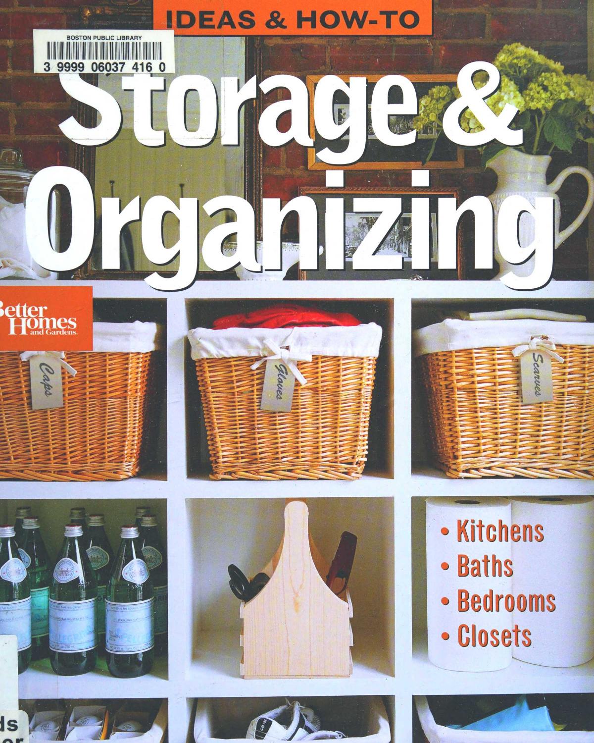 Ideas & How-To by Storage & Organizing