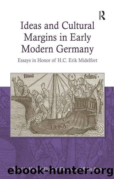 Ideas and Cultural Margins in Early Modern Germany by Marjorie Elizabeth Plummer