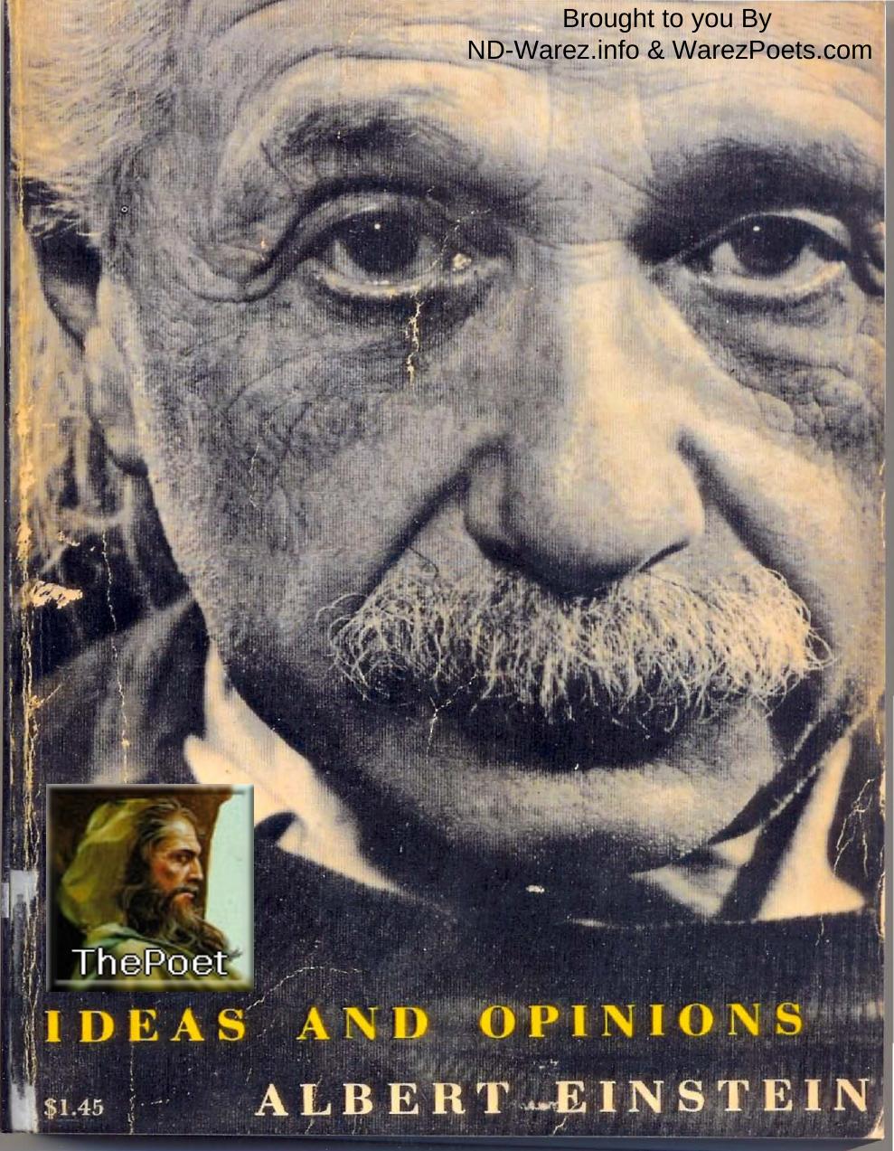 Ideas and Opinions by Albert Einstein