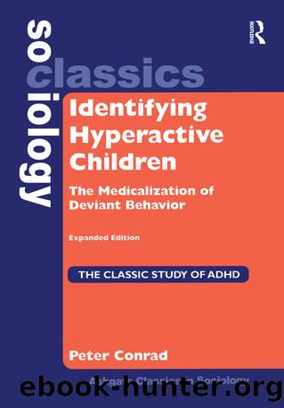 Identifying Hyperactive Children by Peter Conrad