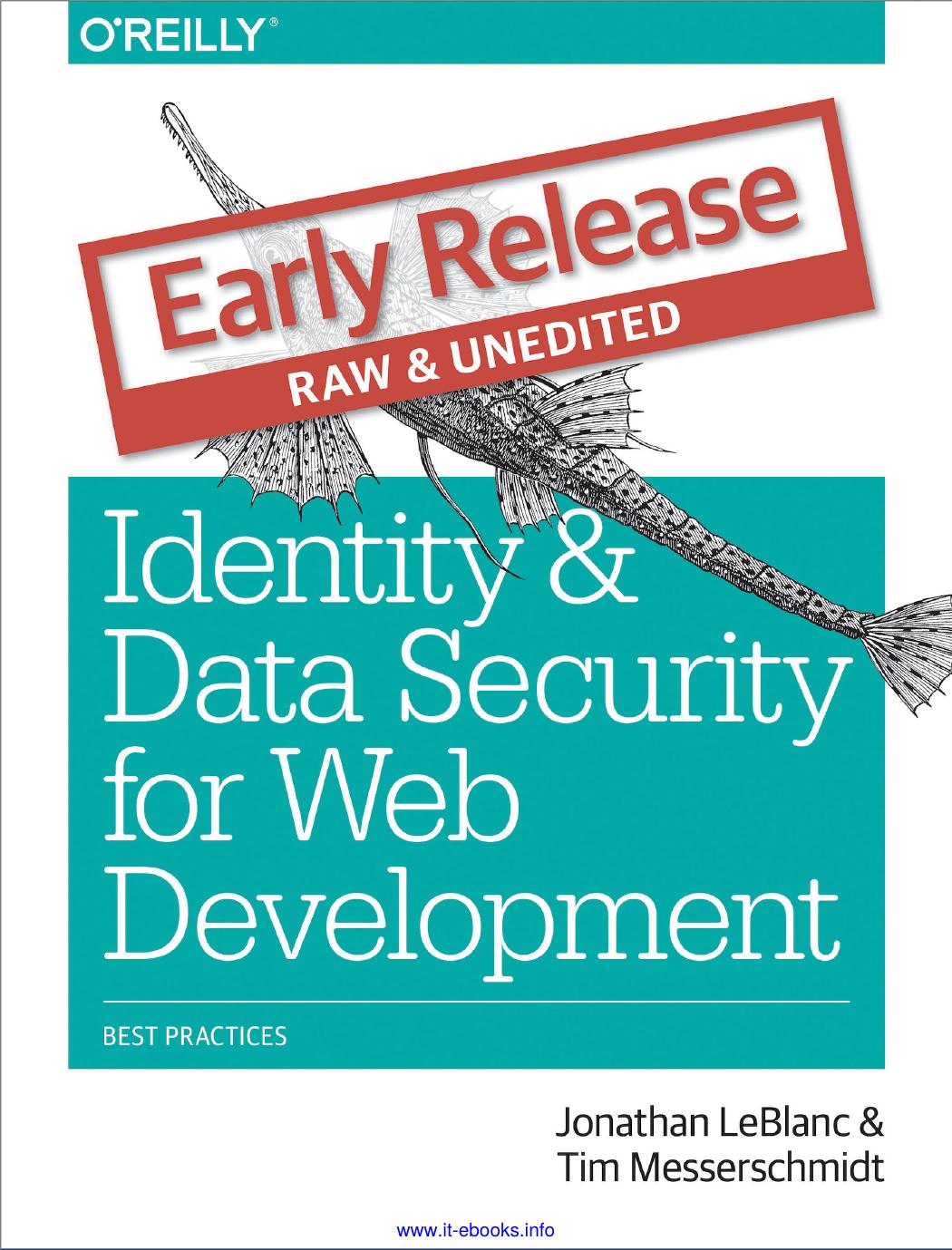 Identity and Data Security for Web Development by Unknown