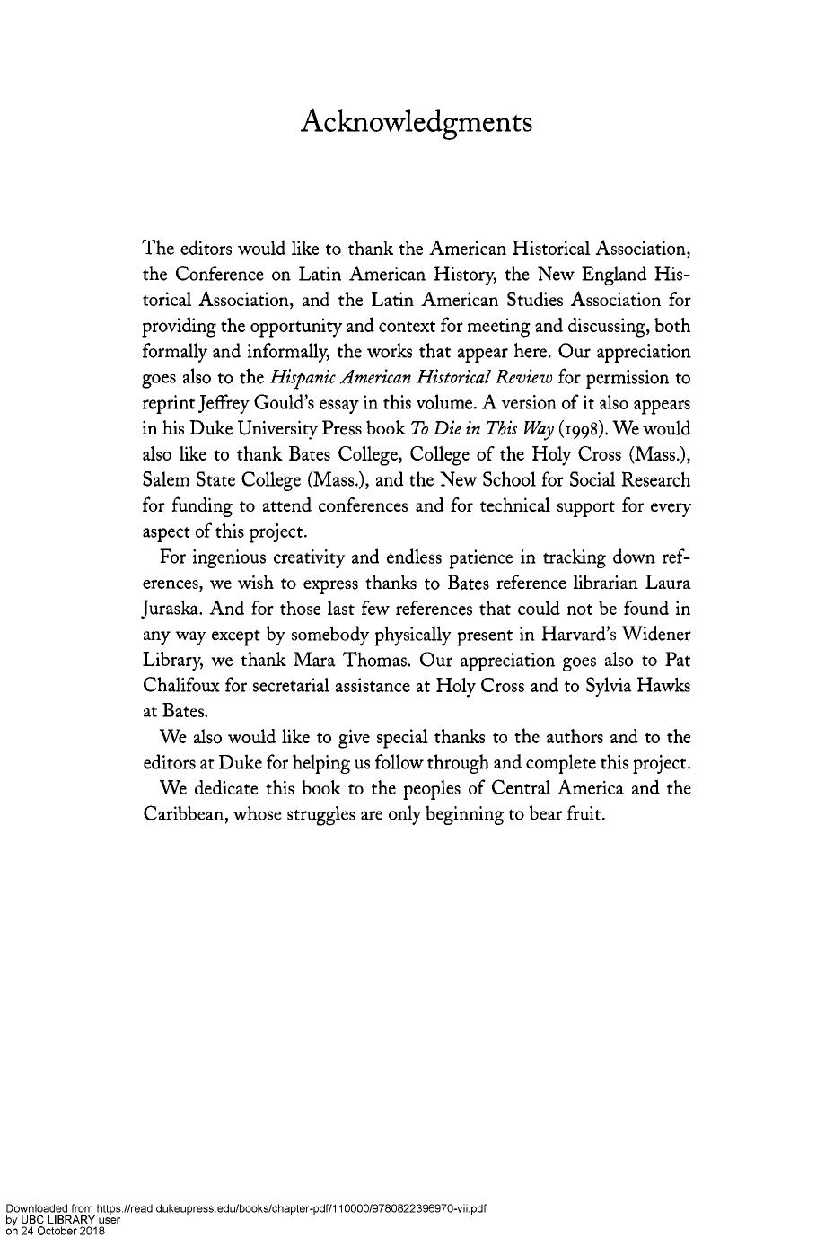Identity and struggle at the margins of the nation-state : the laboring peoples of Central America and the Hispanic Caribbean by Aviva Chomsky; Aldo Lauria-Santiago