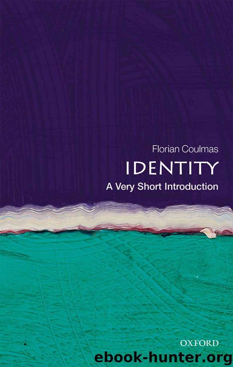 Identity by Florian Coulmas