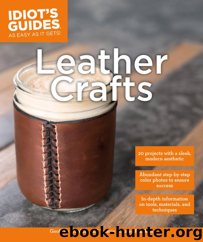 Idiot's Guides - Leather Crafts by Valerie Schafer Franklin & Valerie Schafer Franklin