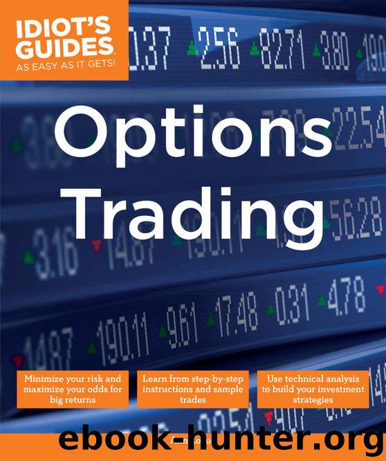 Idiot's Guides: Options Trading by Logue Ann