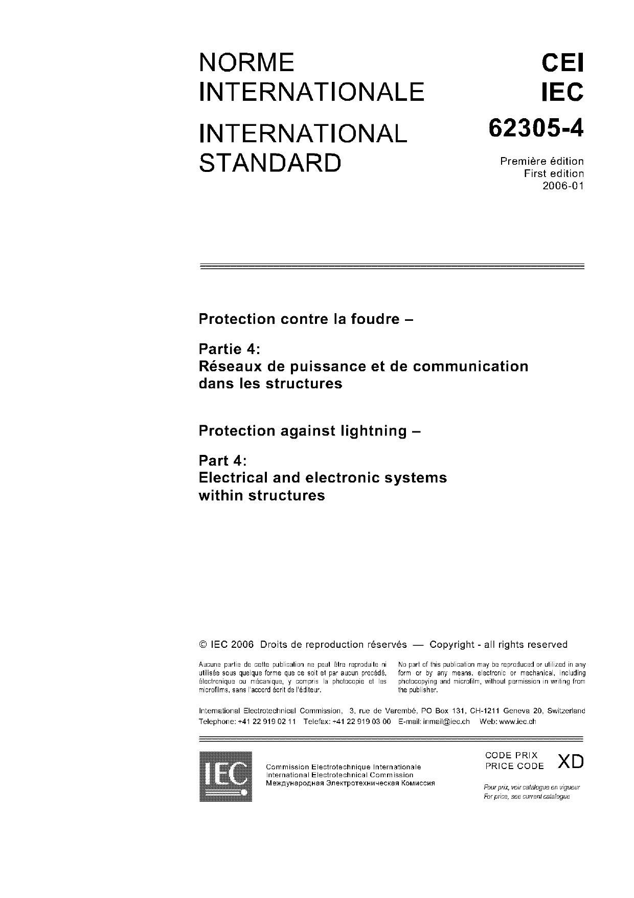 Iec 62305-4 06 - Protection Against Lightning - Electrical & Electronic Systems Within Structures.tif by tonsula