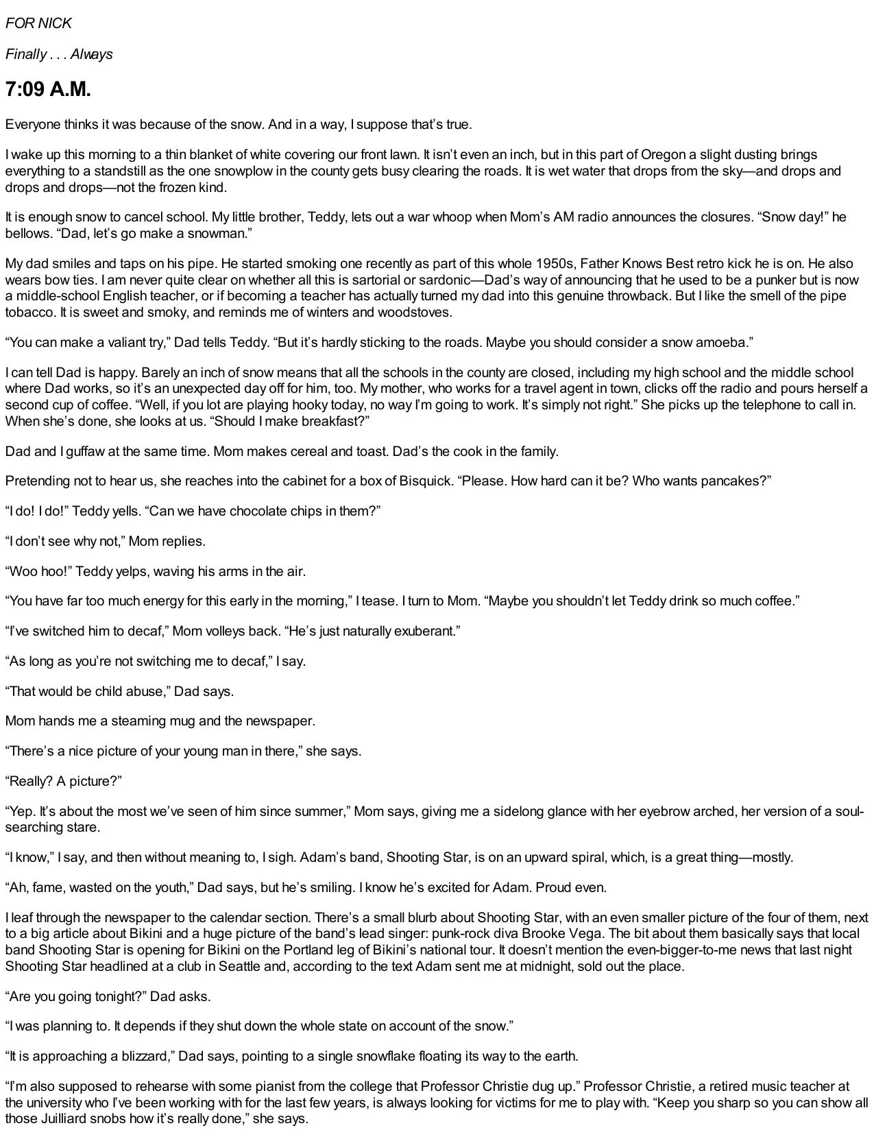 If I Stay by Forman Gayle