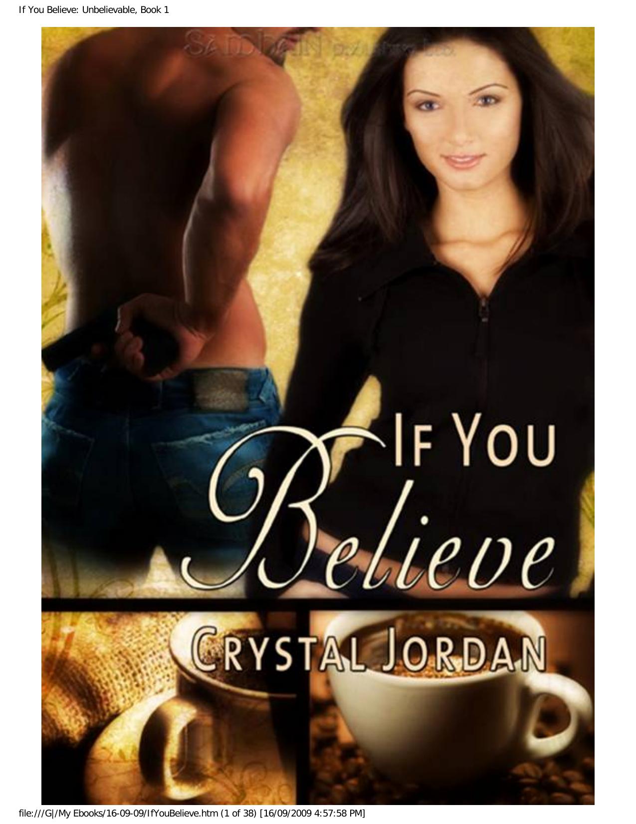 If You Believe by Jordan Crystal