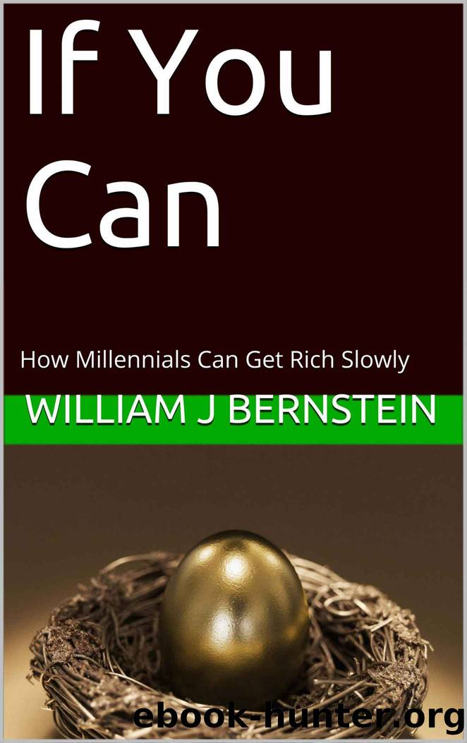 If You Can: How Millennials Can Get Rich Slowly by William J Bernstein