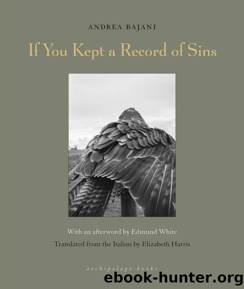 If You Kept a Record of Sins by Andrea Bajani