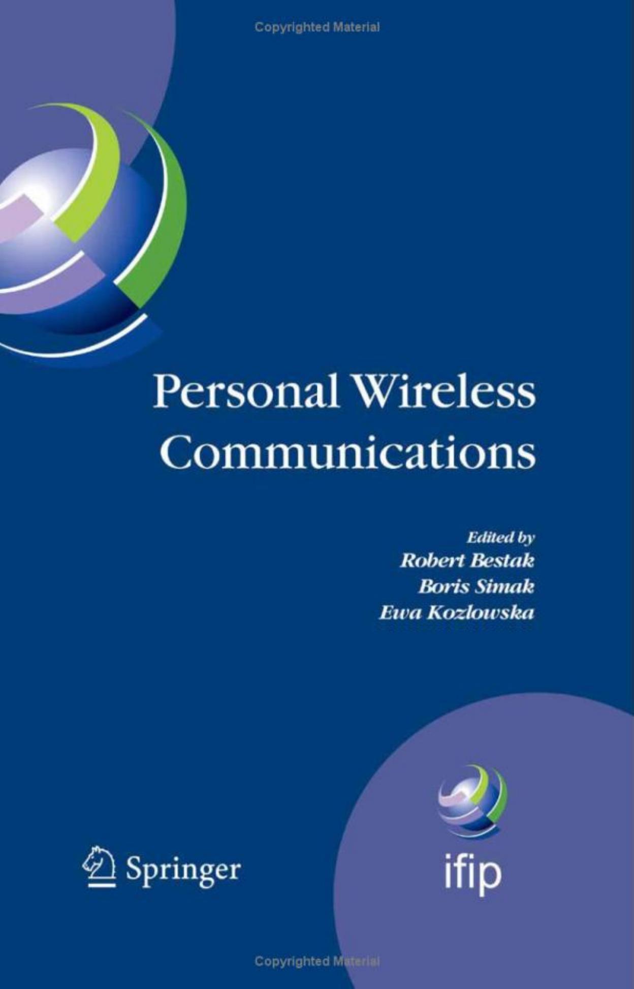 Ifip Personal Wireless Communications by Unknown
