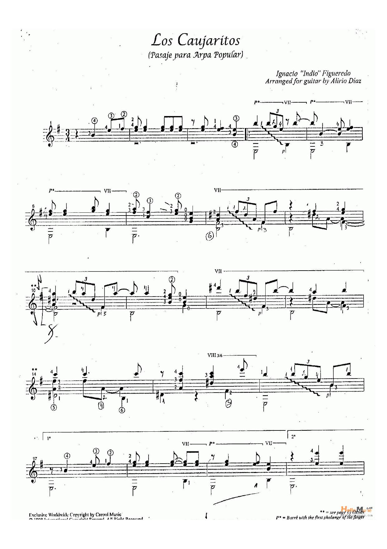 Ignacio Figueredo, Vol. 1 Works for Guitar by Ignacio Indio Figueredo Alirio Diaz