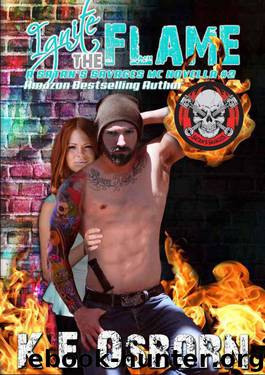 Ignite the Flame: A Satan's Savages MC Novella #2 by Osborn K E
