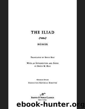 Iliad (Barnes & Noble Classics Series) by Homer