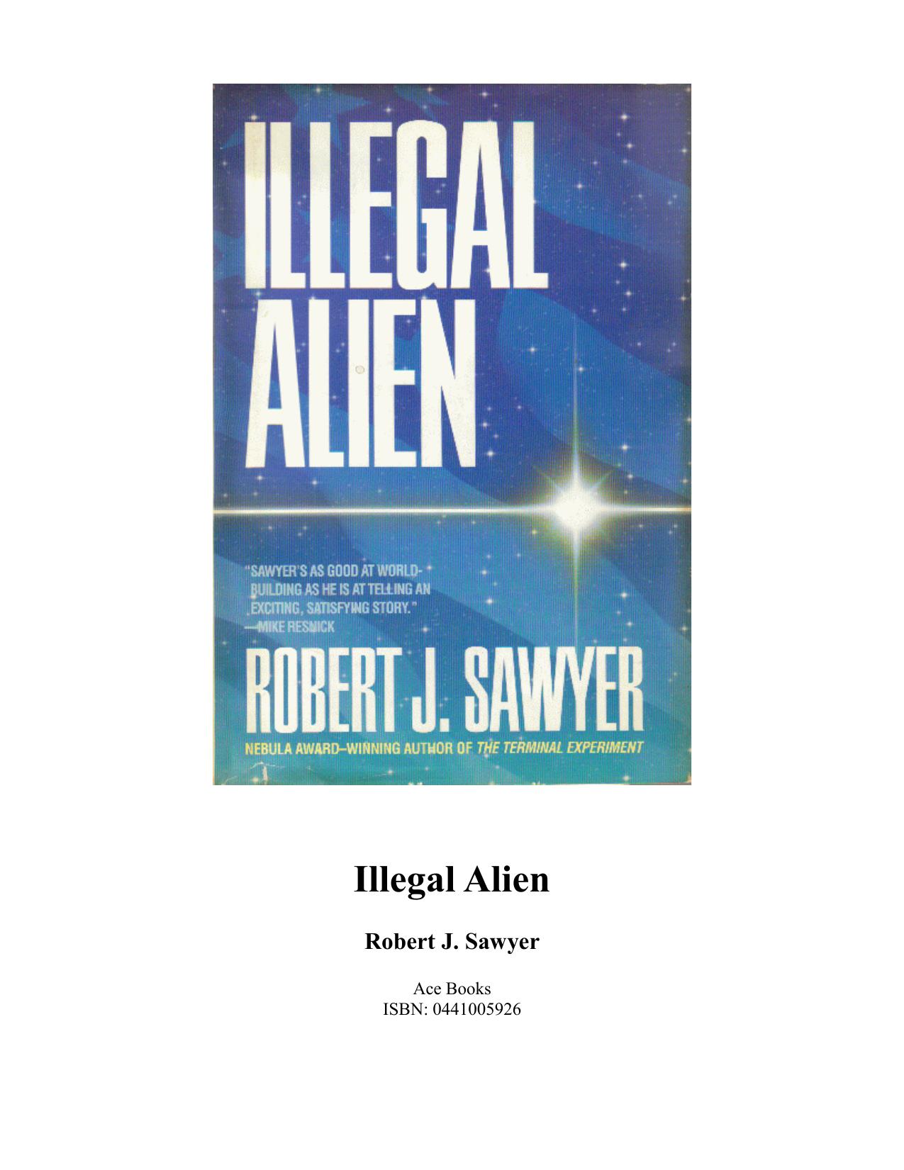 Illegal Alien by Robert J. Sawyer