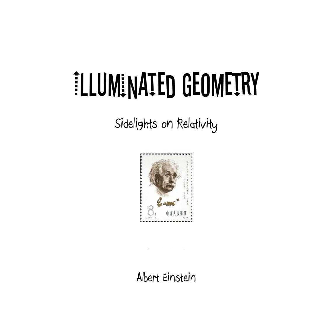 Illuminated Geometry by Albert Einstein