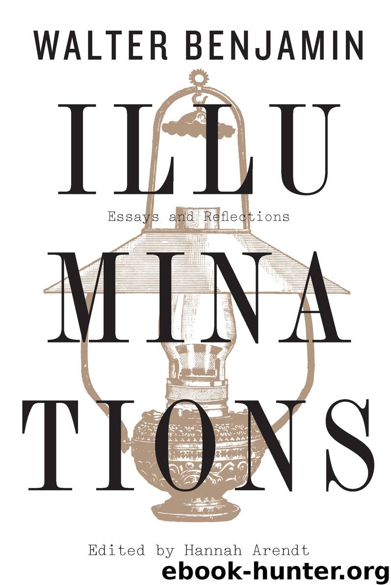 Illuminations by Hannah Arendt