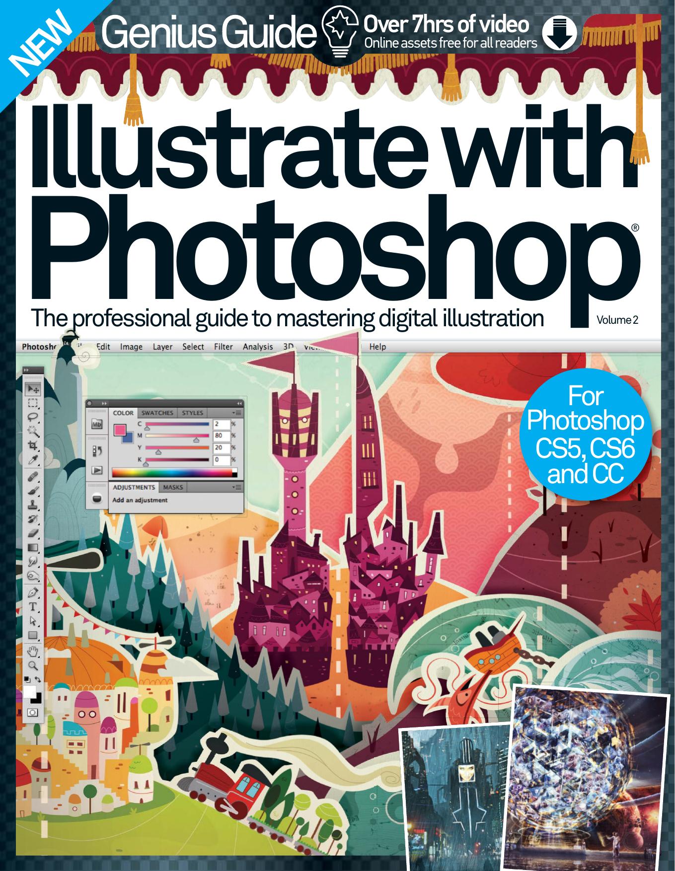 Illustrate with Photoshop Genius Guide Vol.2 Revised Edition by Unknown