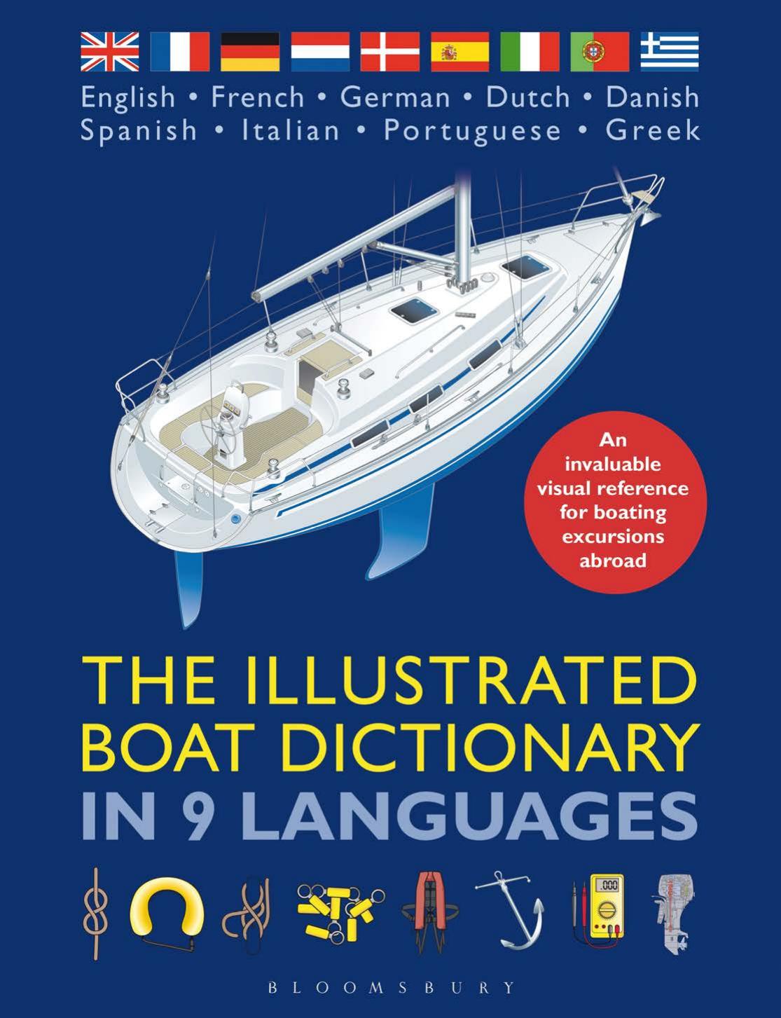 Illustrated Boat Dictionary in 9 Languages by Adlard Coles